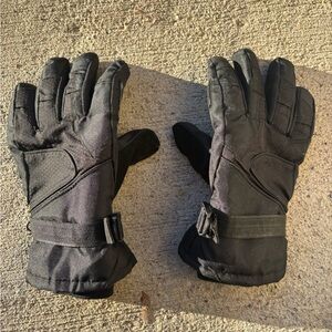 Thinsulate Black Winter Gloves